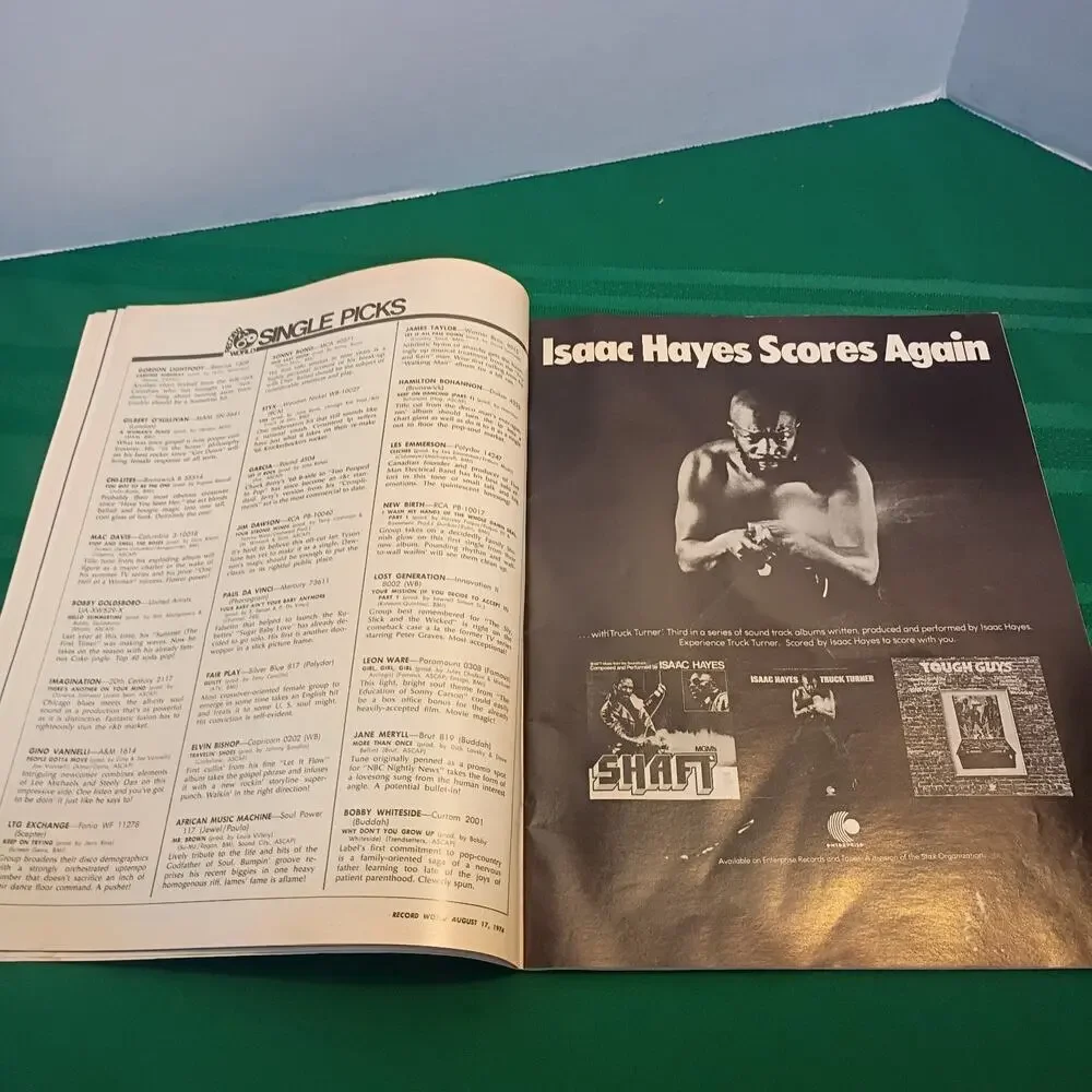 Record World Magazine August 17, 1974 Capricorn Records Rare